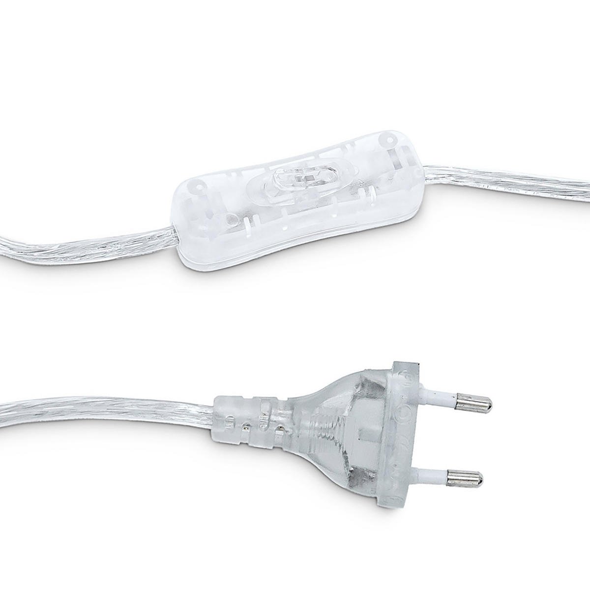 TISCHLAMPE - Multicolor, Glas/Textil (29.5/29.5/54cm) - Relaxdays