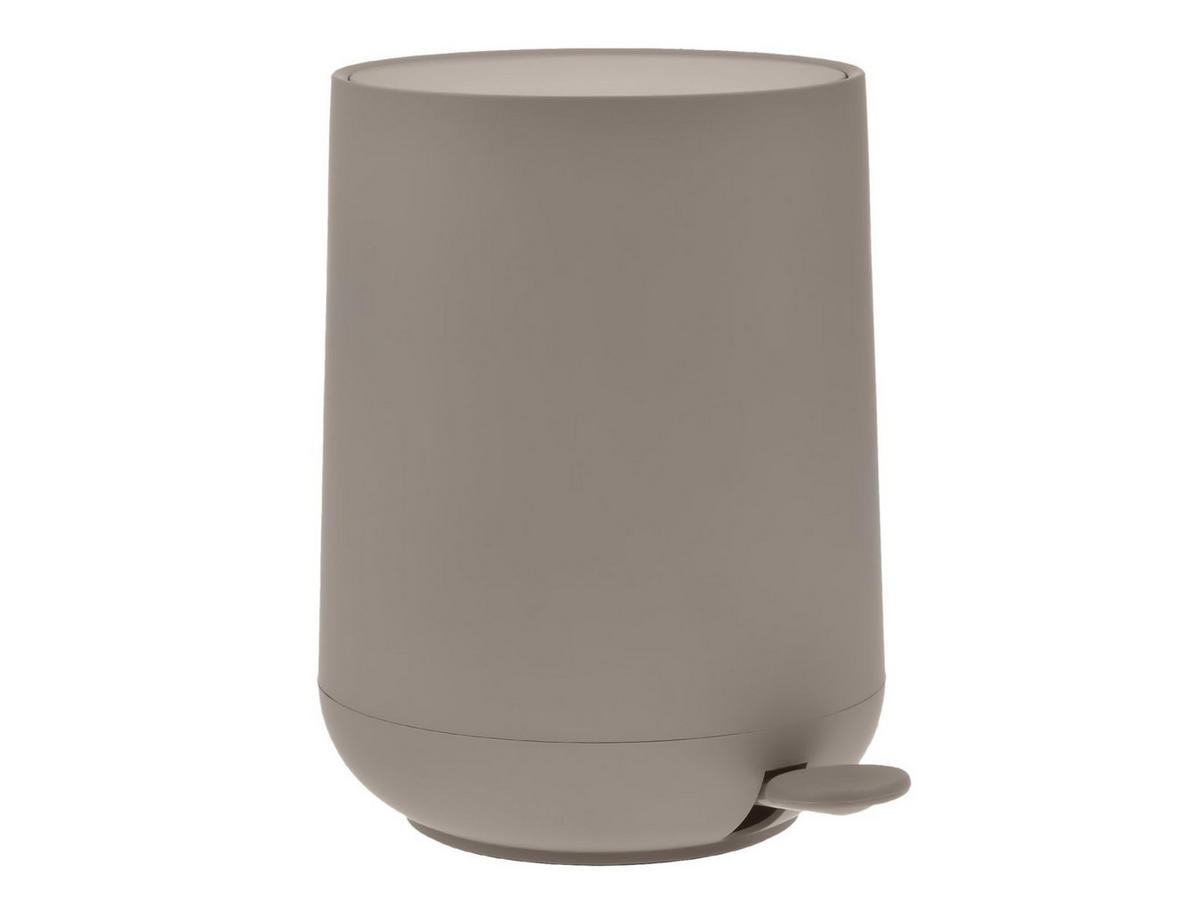 BAD ACCESSOIRES SET Nova ONE 3tlg. taupe - Braun, Kunststoff (23/29/23cm) - Zone Denmark