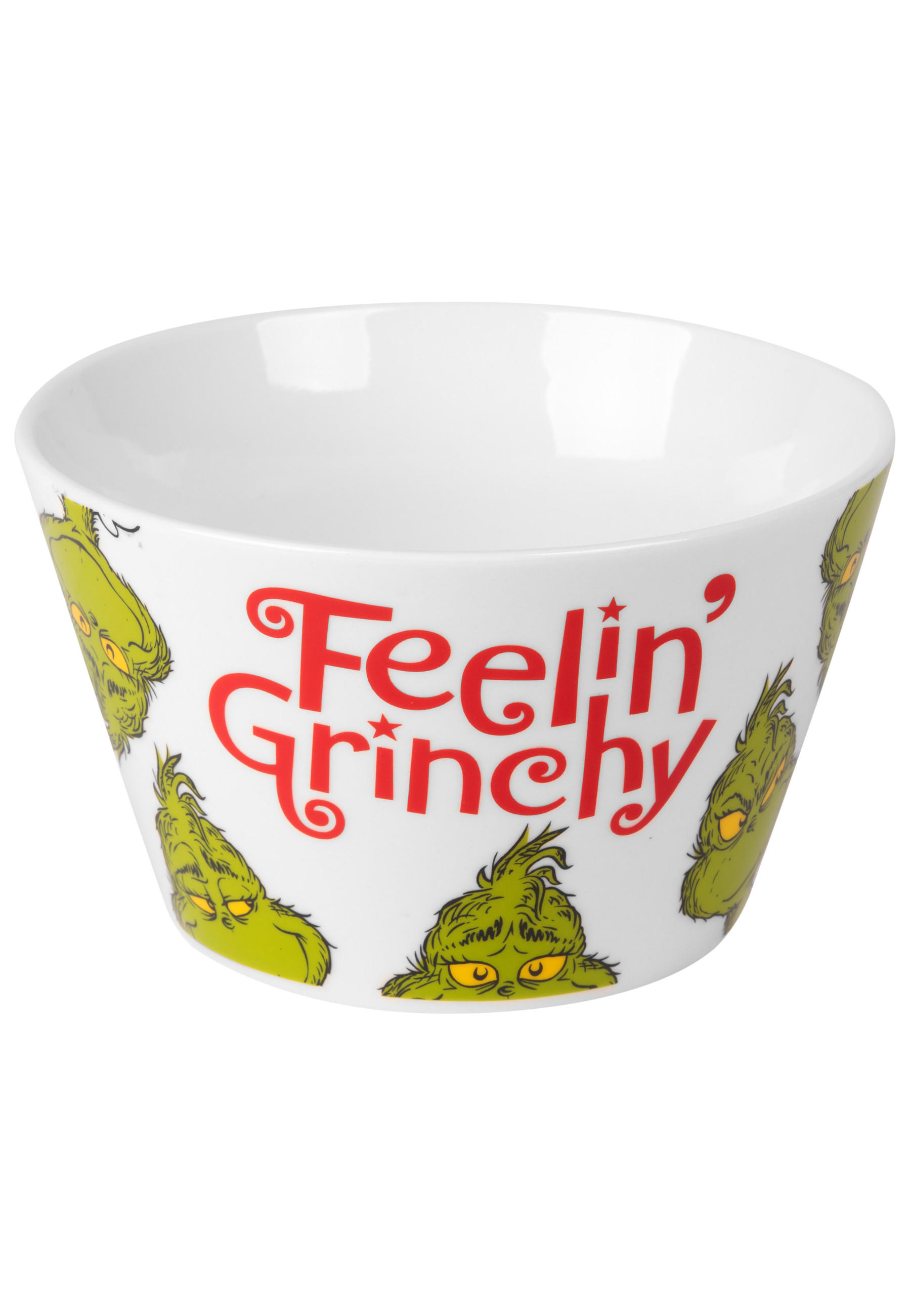 MÜSLISCHALE The Grinch Weiß 500 ml - Weiß, Keramik (14cm) - United Labels