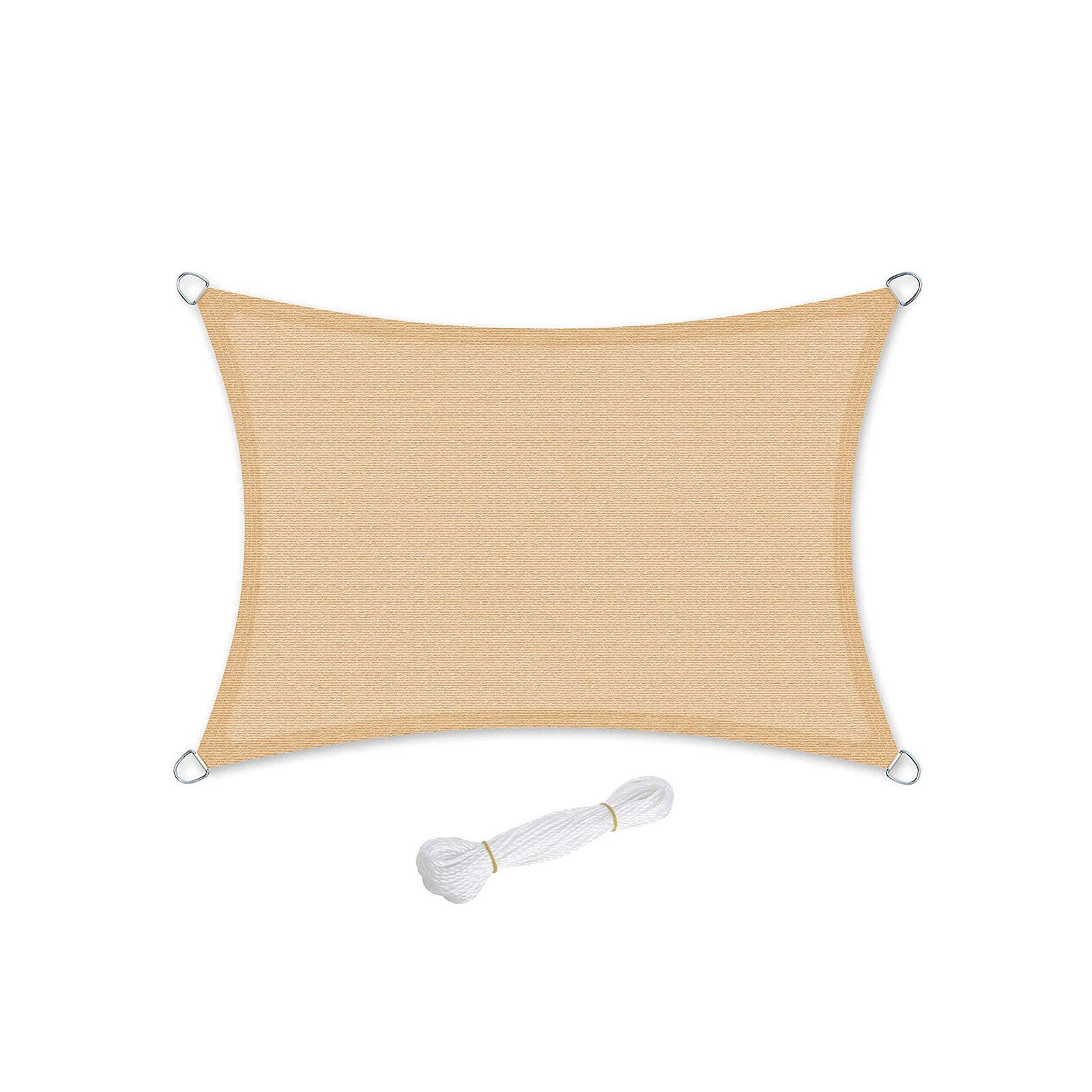 SONNENSEGEL 3 X 5 M - Gelb, Textil (300/500cm) - Hansiro