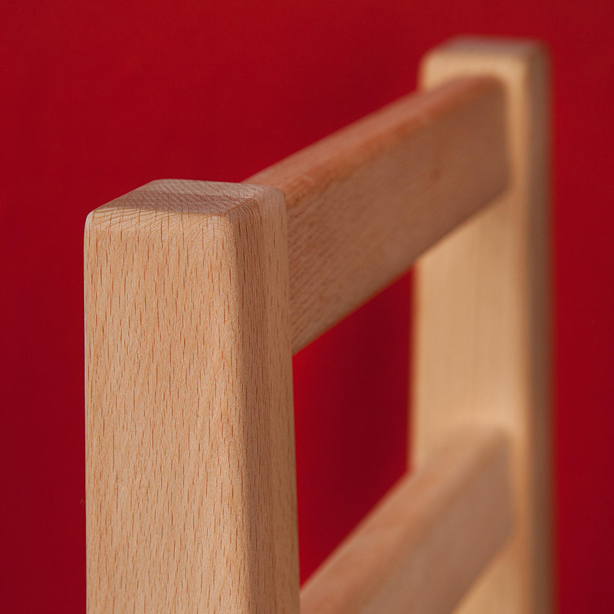 BARSTUHL - Kernbuche massiv, geölt - Kernbuche, Holz (36/96/36cm) - home24