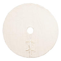 WEIHNACHTSBAUMROCK Kunstfell Ø 90 cm - Weiß, Textil (90/90/90cm) - Atmosphera Createur d´interieur