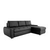 ECKSCHLAFSOFA Lunar Schlafsofa mit Bettkasten, Anthrazit - Anthrazit, Holz (237/166cm) - Panda Möbel