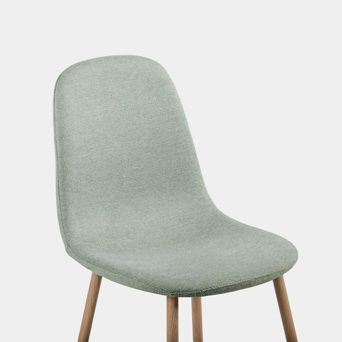 ESSZIMMERSTUHL Ellis Grün 43 cm x 87 cm 4er-Set - Grün, Textil (43/87/54cm) - Klast Home