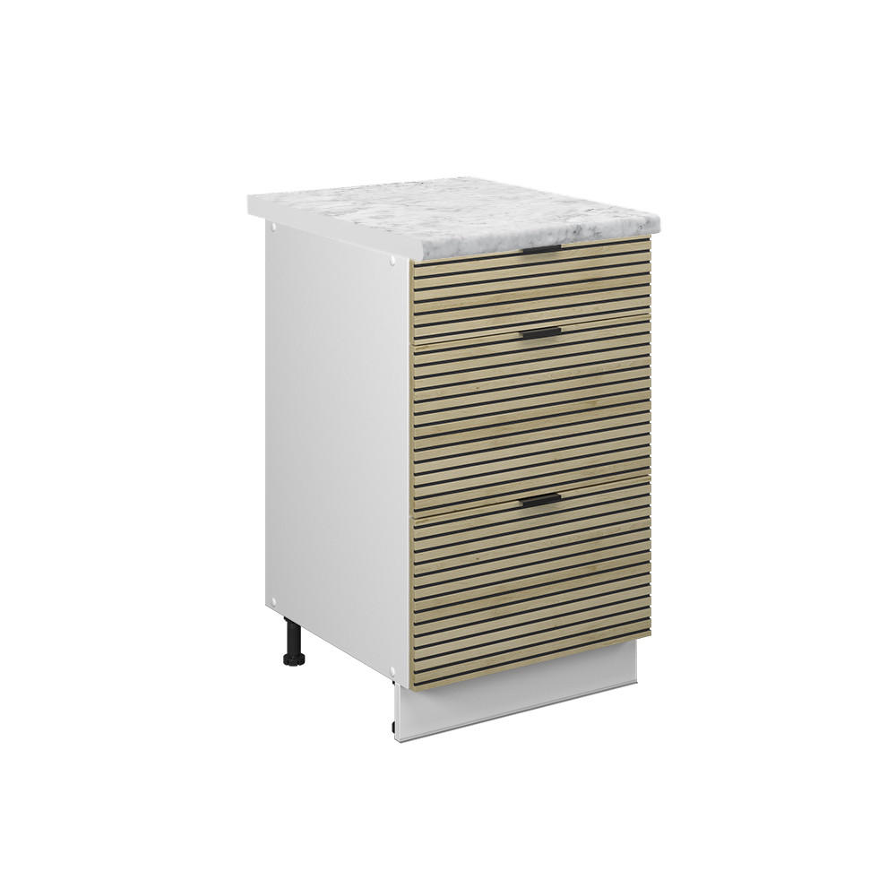 Vicco SPODNÍ SKŘÍŇKA KUCHYŇSKÉ LINKY Fame-Line Dubový panel 50 cm , PD Mramor