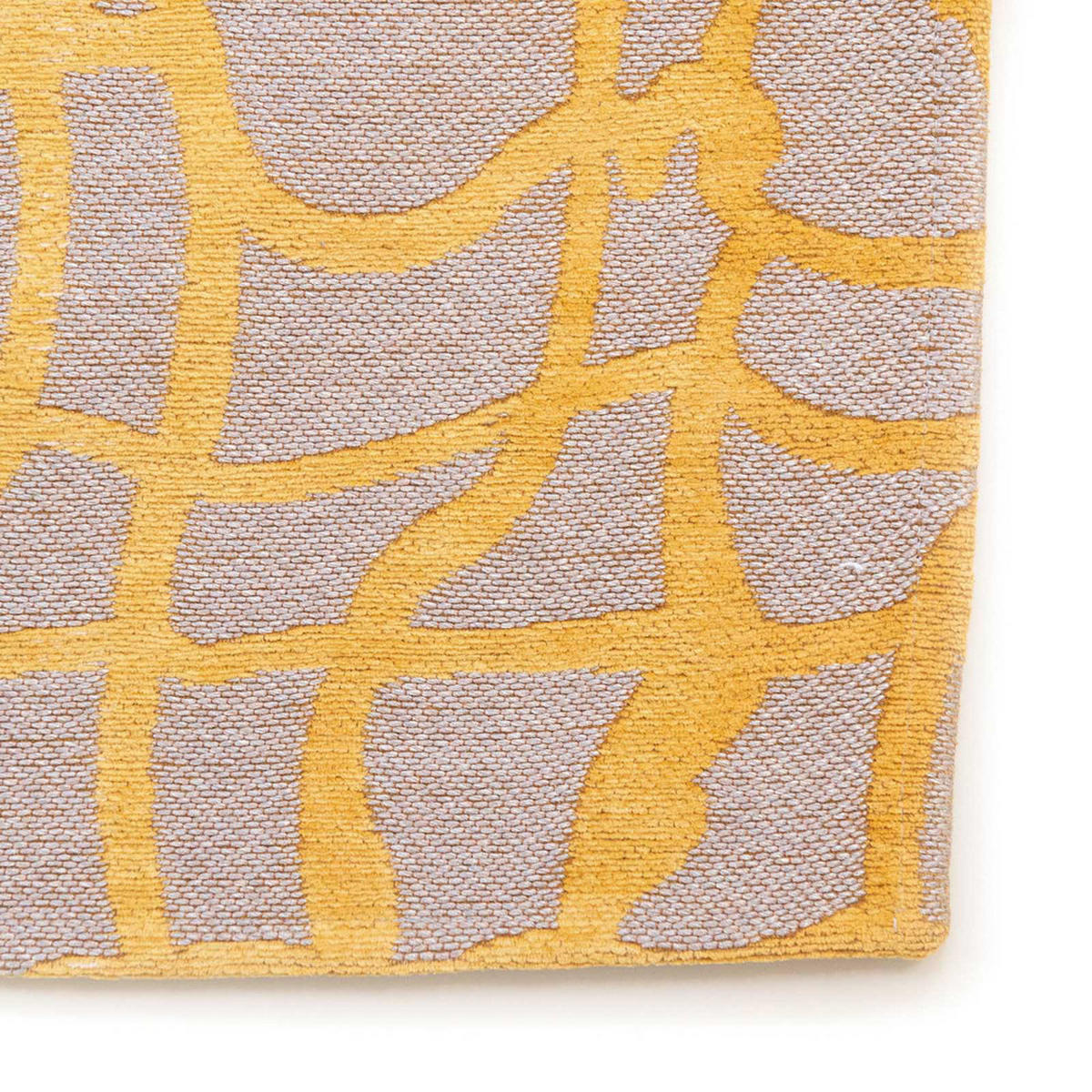 TEPPICH Yellow Scarab Mad Men 170/240 cm - Gelb, Textil (170/240cm) - Louis De Poortere
