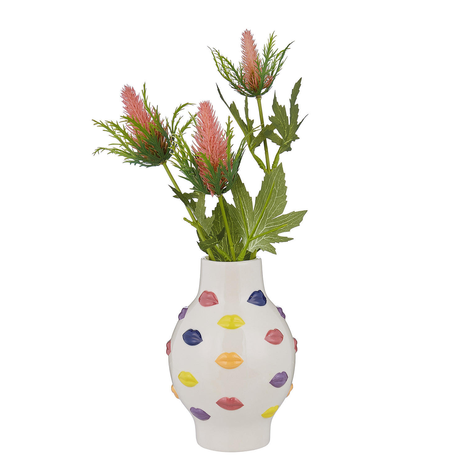VASE Kiss Me - Beige, Keramik (16cm) - Butlers