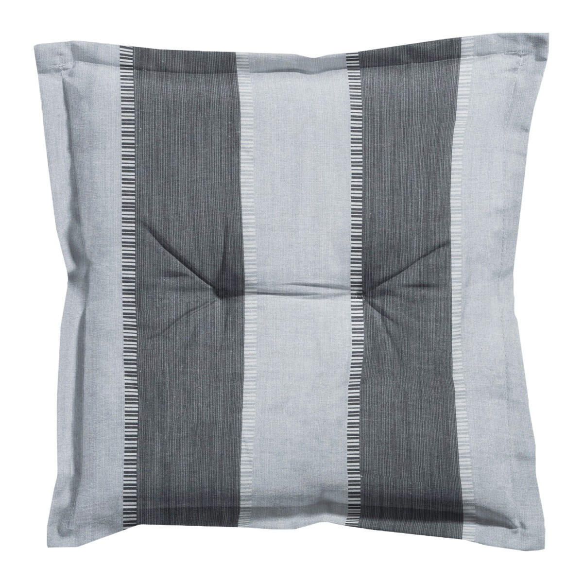 SITZKISSEN Banda 50/50 cm 4er-Set - Grau, Textil (50/5/50cm) - Madison
