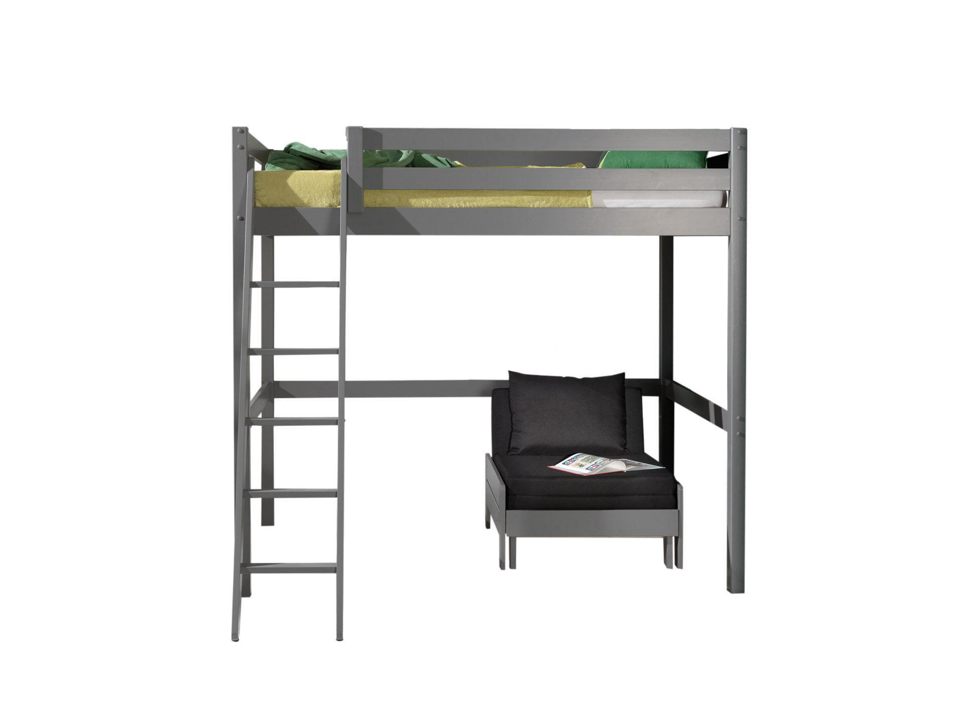 HOCHBETT Karolina 209x190x215 aus Massivholz in grau - Grau, Holz (140/200cm) - 58aufmkessel