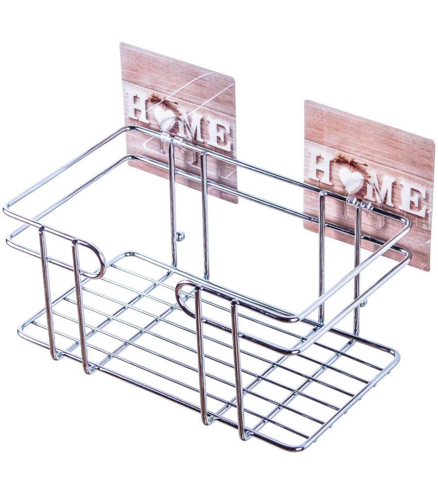 DUSCHABLAGE 22,8 x 14 x 10,5 Home - Braun, Metall (22.8/14/10.5cm) - Sanilo