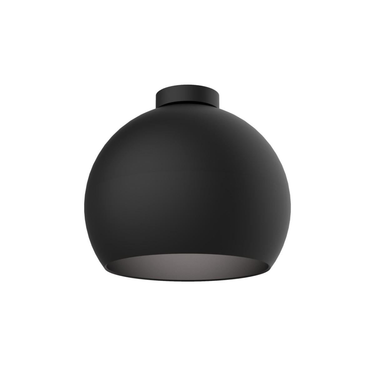 DECKENLEUCHTE - Schwarz, Metall (25/25/20cm) - Lumicom
