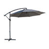 AMPELSCHIRM Grau 300/300/245 cm - Grau, Metall (300/300cm) - Mobili Rebecca