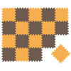 SPIELMATTE ab Null - 180/90/1 cm Puzzlematte Blau - Multicolor, Kunststoff (30/30cm) - Littletom
