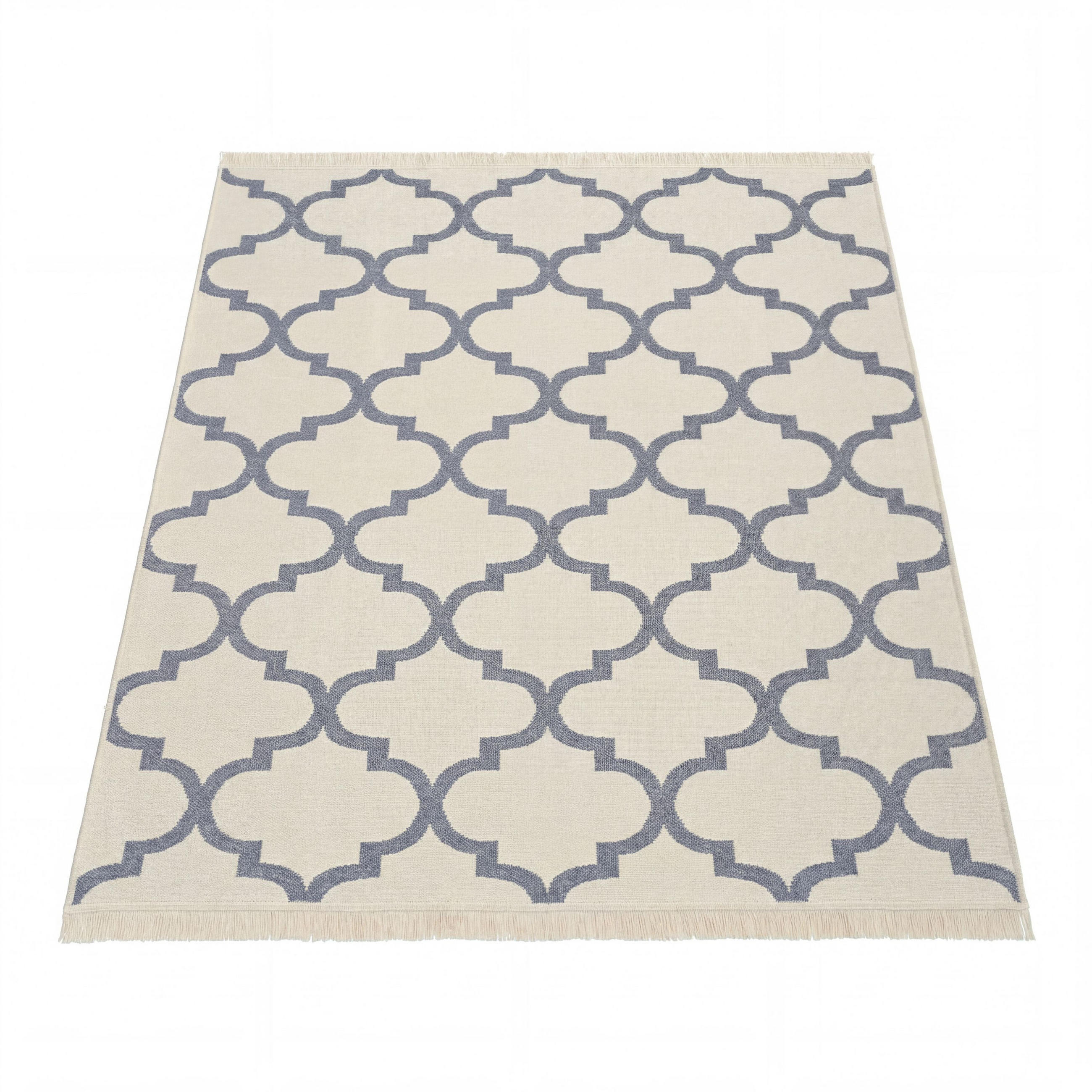 KURZFLORTEPPICH 120/160 cm Skandi 147 - Grau, Textil (120/160cm) - Paco Home