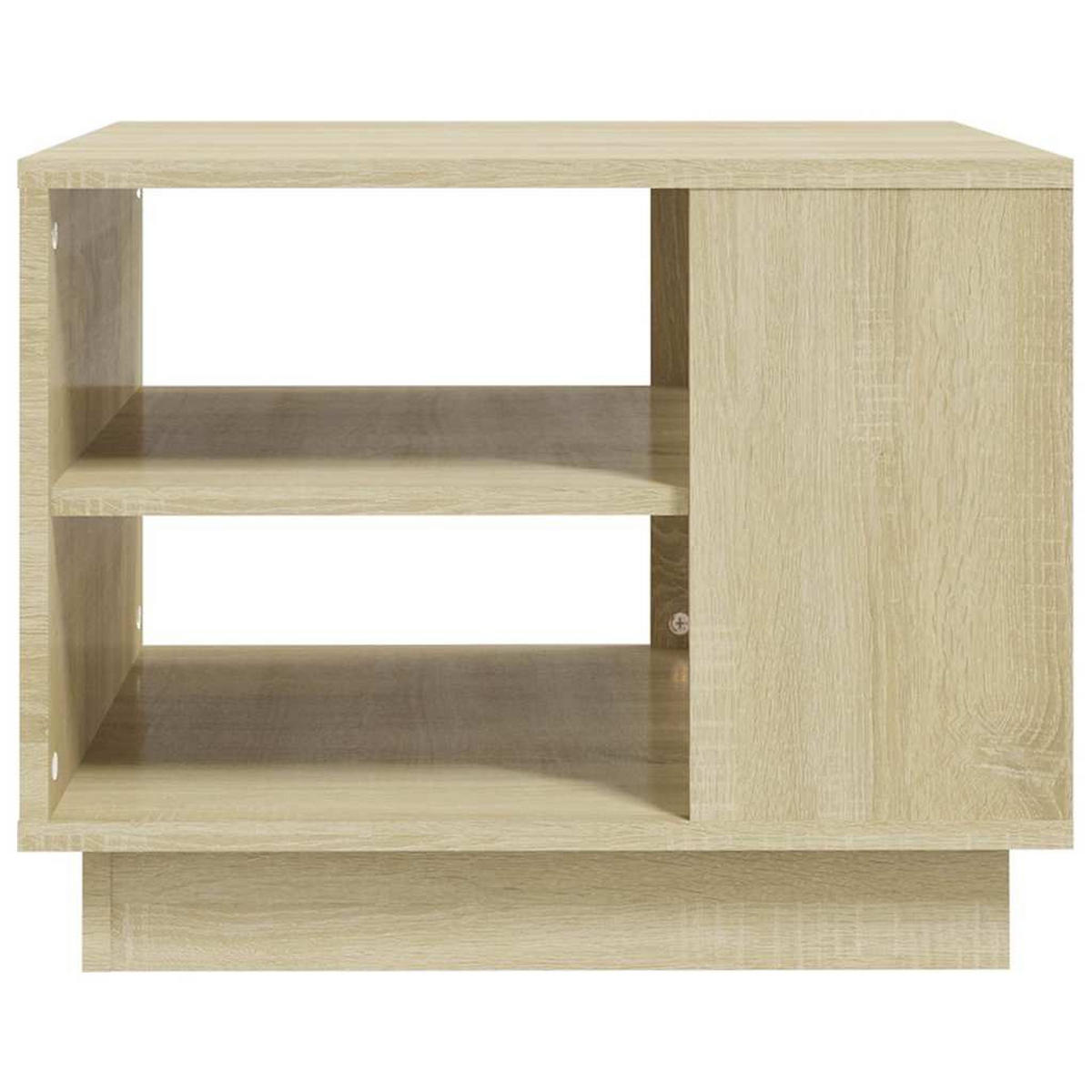 COUCHTISCH Sonoma-Eiche 55/55/43 Cm Holzwerkstoff - Braun, Holzwerkstoff (55/55/43cm) - vidaXL