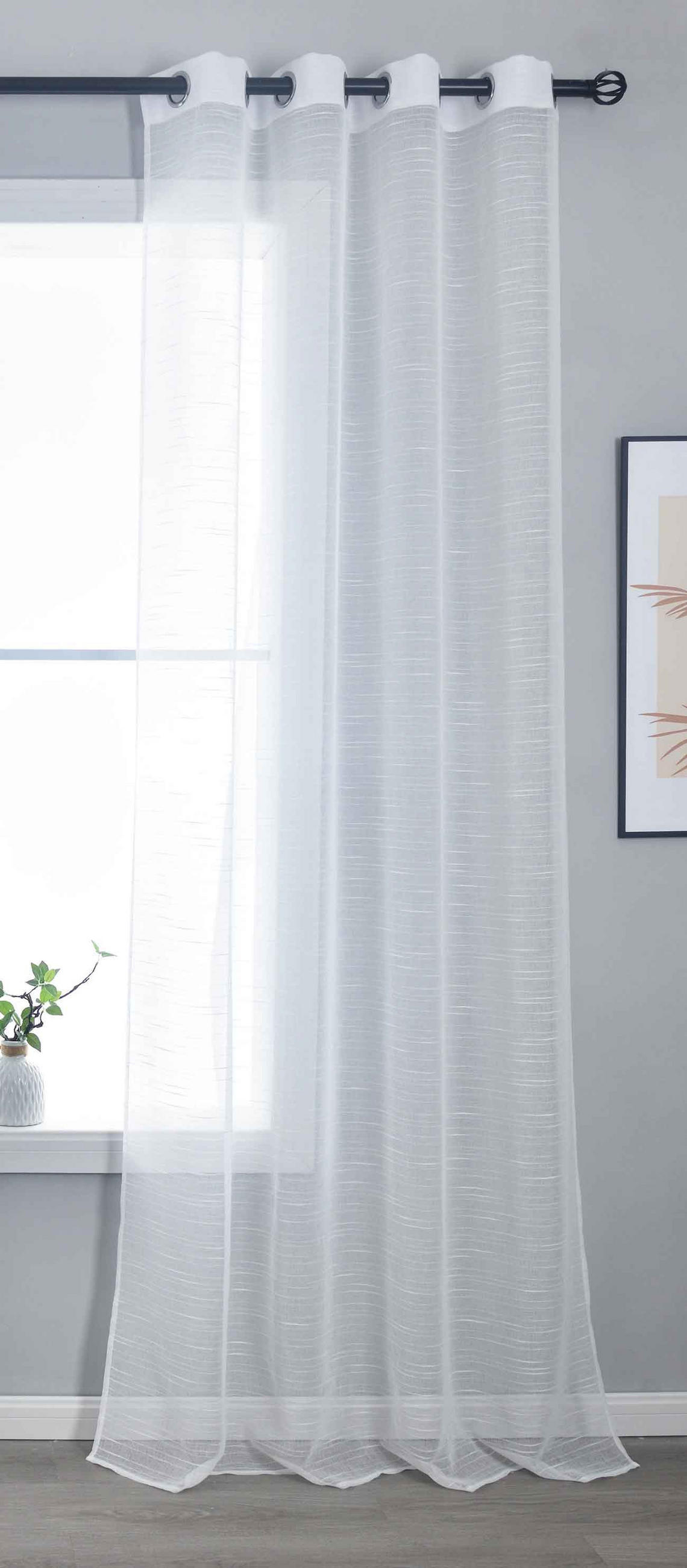 VORHANG »Dresden« HxB 245x135 cm Natur - Naturfarben, Textil (132/245cm) - Gardinenbox