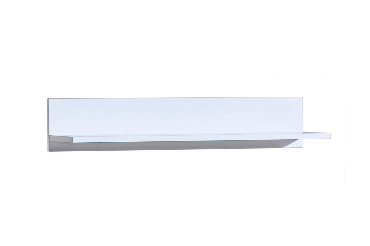 KINDER-WANDREGAL ARCO 08 80 cm in Weiß Arctic Matt - Weiß, Holzwerkstoff (80/15/20cm) - Deine Möbel 24