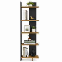 ECKREGAL Alis Schwarz Braun - Schwarz/Braun, Holzwerkstoff (45/180/21.6cm) - Decorotika