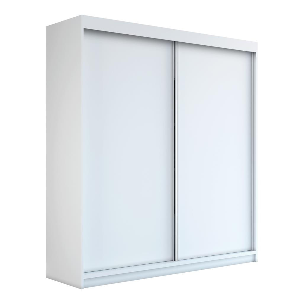 SCHWEBETÜRENSCHRANK 120 CM PAX Farbe: Weiß / weiß / weiß - Weiß, Holzwerkstoff (120/215/59.5cm) - A&J MöbelLand