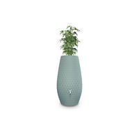 2IN1 Regentonne 230 L, agave - Grün, Kunststoff (53/118/65cm) - GARANTIA