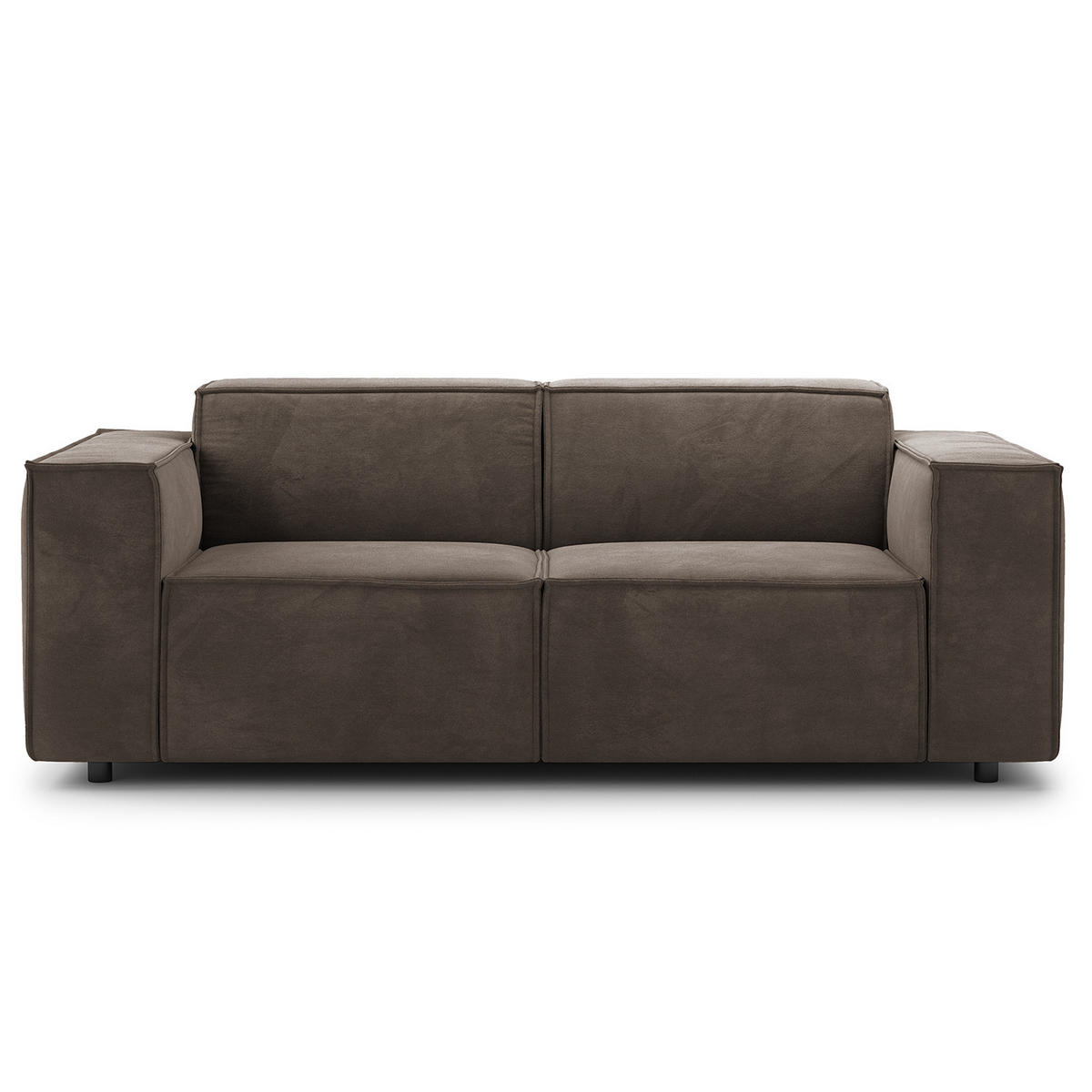 2-SITZER SOFA - Taupe, Textil (189/70/96cm) - home24