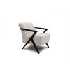 SESSEL LEBRON, ecru - Ecru, Holzwerkstoff/Textil (65/82/79cm) - Courtois Laville