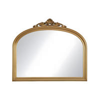 WANDSPIEGEL - 107 cm x 3 cm - Holz, Platte - Goldfarben - EYOB - Goldfarben, Holz (107/90/3cm) - Vente-Unique
