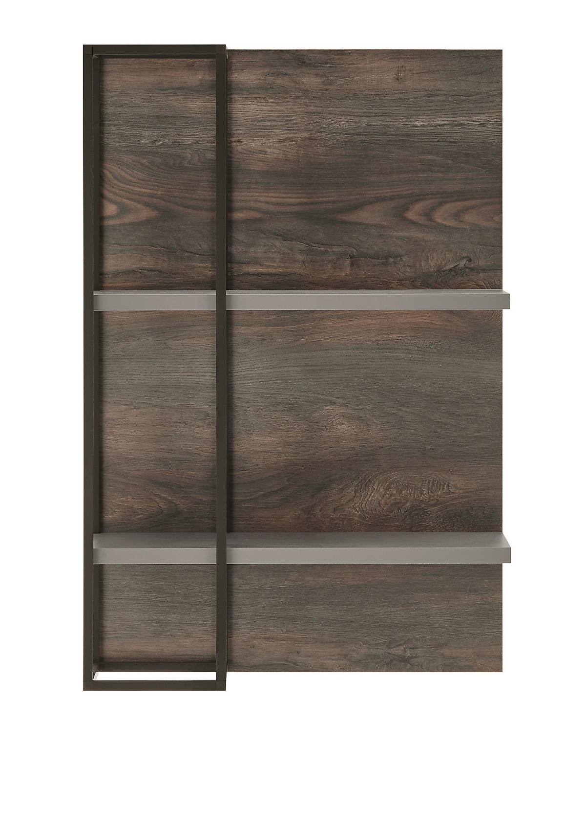 WANDPANEEL Thermo Eiche, grau, Wandboard 152 x 90 cm - Eichefarben/Grau, Holzwerkstoff (152/90/26cm) - Furn.Design
