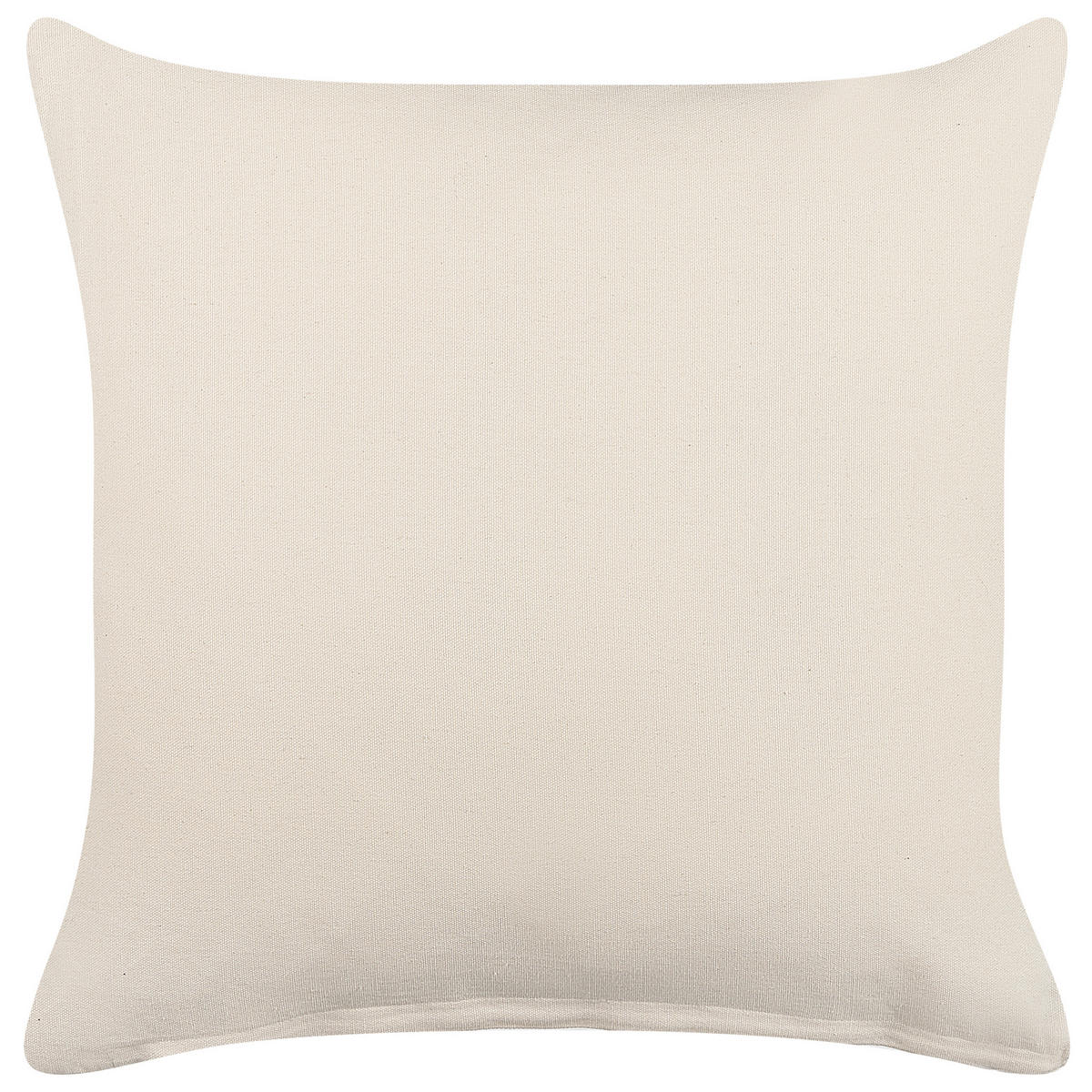 DEKOKISSEN 2er-Set Beige 45/45 cm Calanthe - Beige, Naturmaterialien/Textil (45/45cm) - Beliani