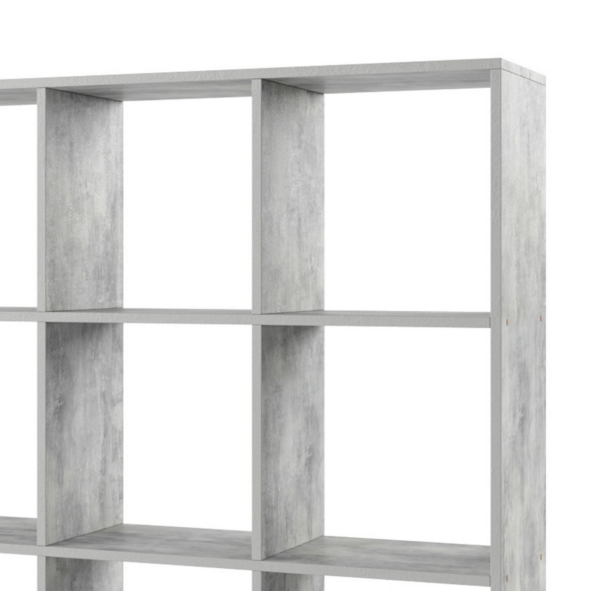 RAUMTEILER Karree Grau 138.5 x 142.5 cm - Grau, Holzwerkstoff (138.5/142.5/29cm) - Vicco