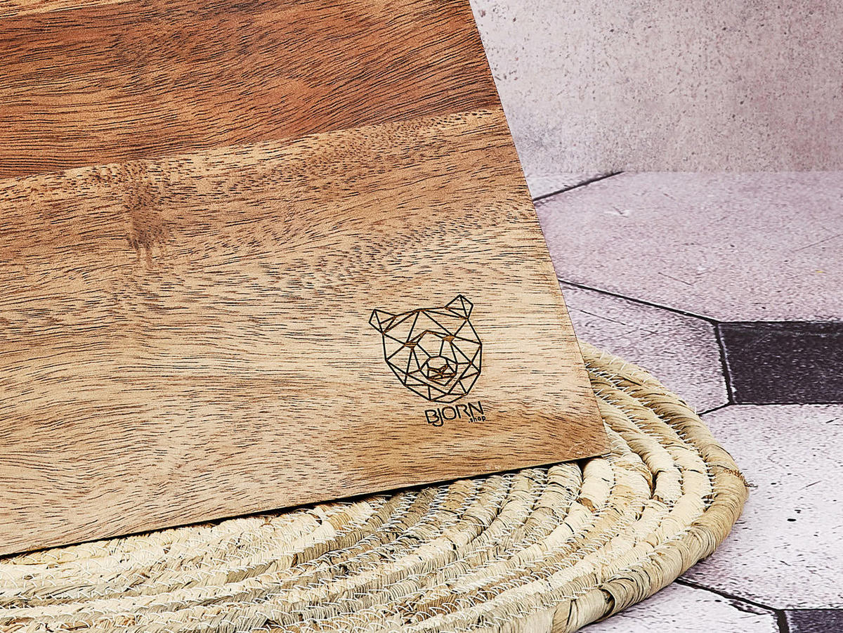 MESSERBLOCK Magnetischer Vantaa - Braun, Holz (29/40/2cm) - Björn