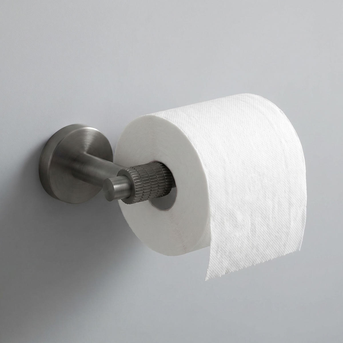 HALTER Für Toilettenpapier Rea 29105 Riwon Titan - Titanfarben, Metall (16/5/8.5cm) - REA
