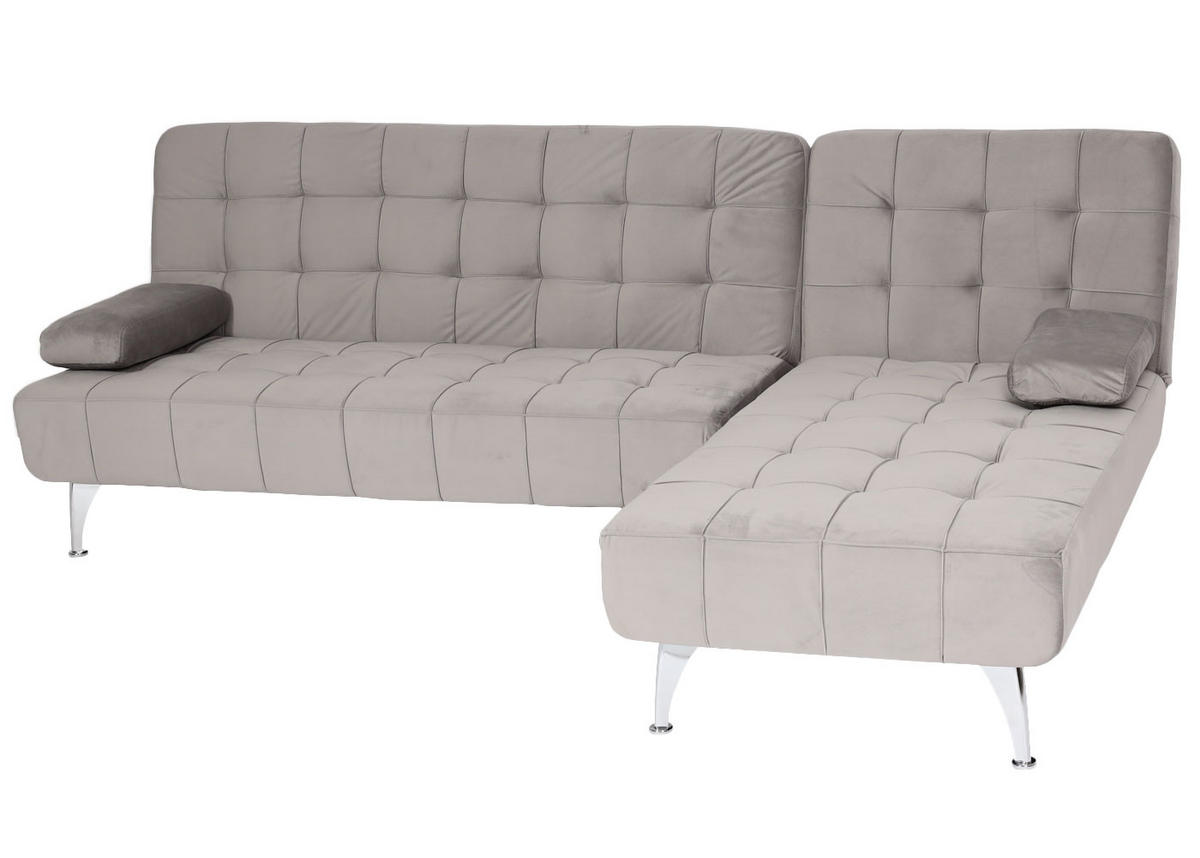 SCHLAFSOFA Grau - Grau, Textil (236/95cm) - MCW