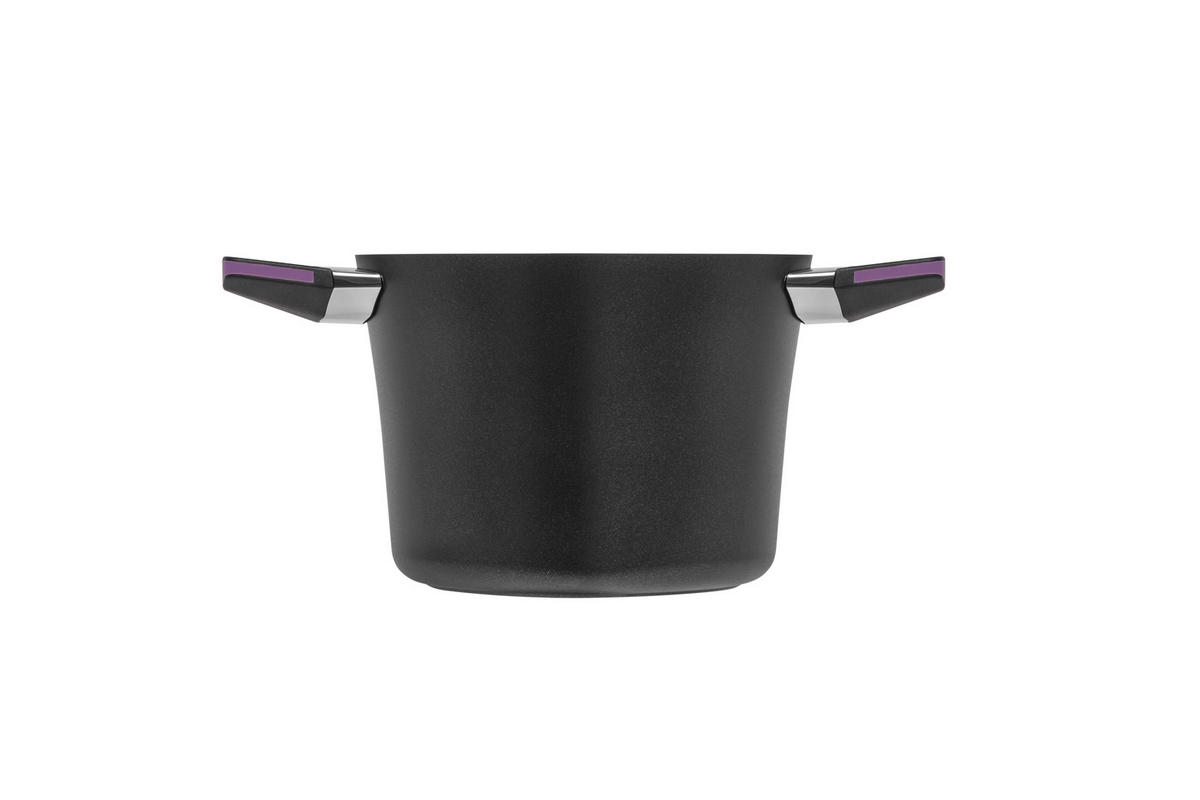 KOCHTOPF INDUKTION ⌀20cm - AUBERGINE - Aubergine, Metall (20cm) - Gastrolux