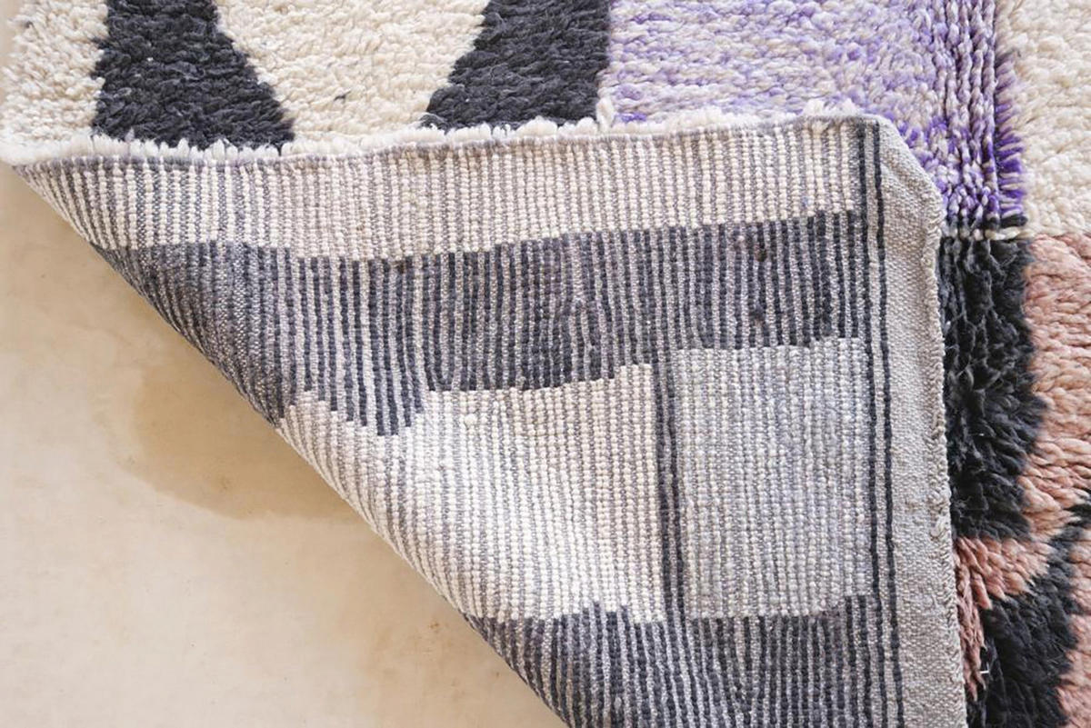 BERBERTEPPICH aus reiner Wolle 180x 260 cm - Multicolor, Naturmaterialien (180/260cm) - AFK Living