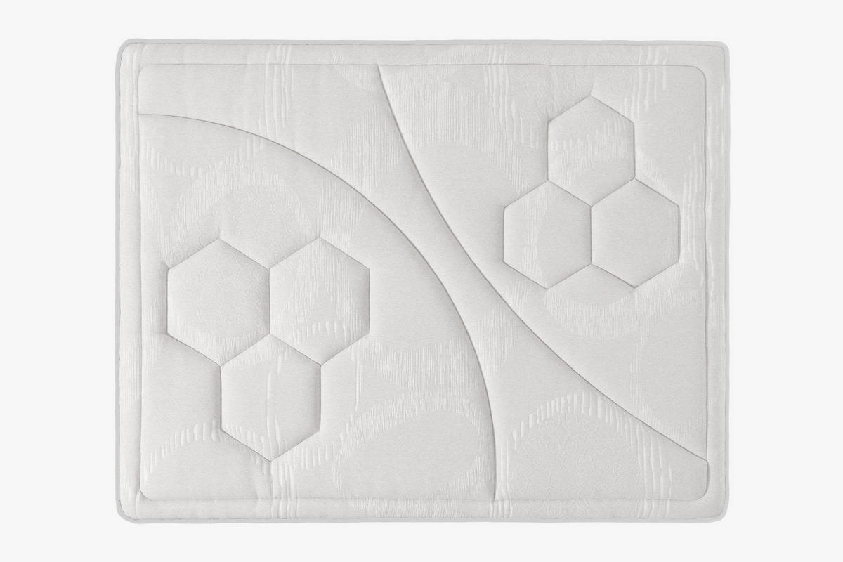 MADRAC Quantum Visoka gostota - 90X190 cm- Čvrstoća H2/H3 - bijela, tekstil (90/190cm) - Moonia
