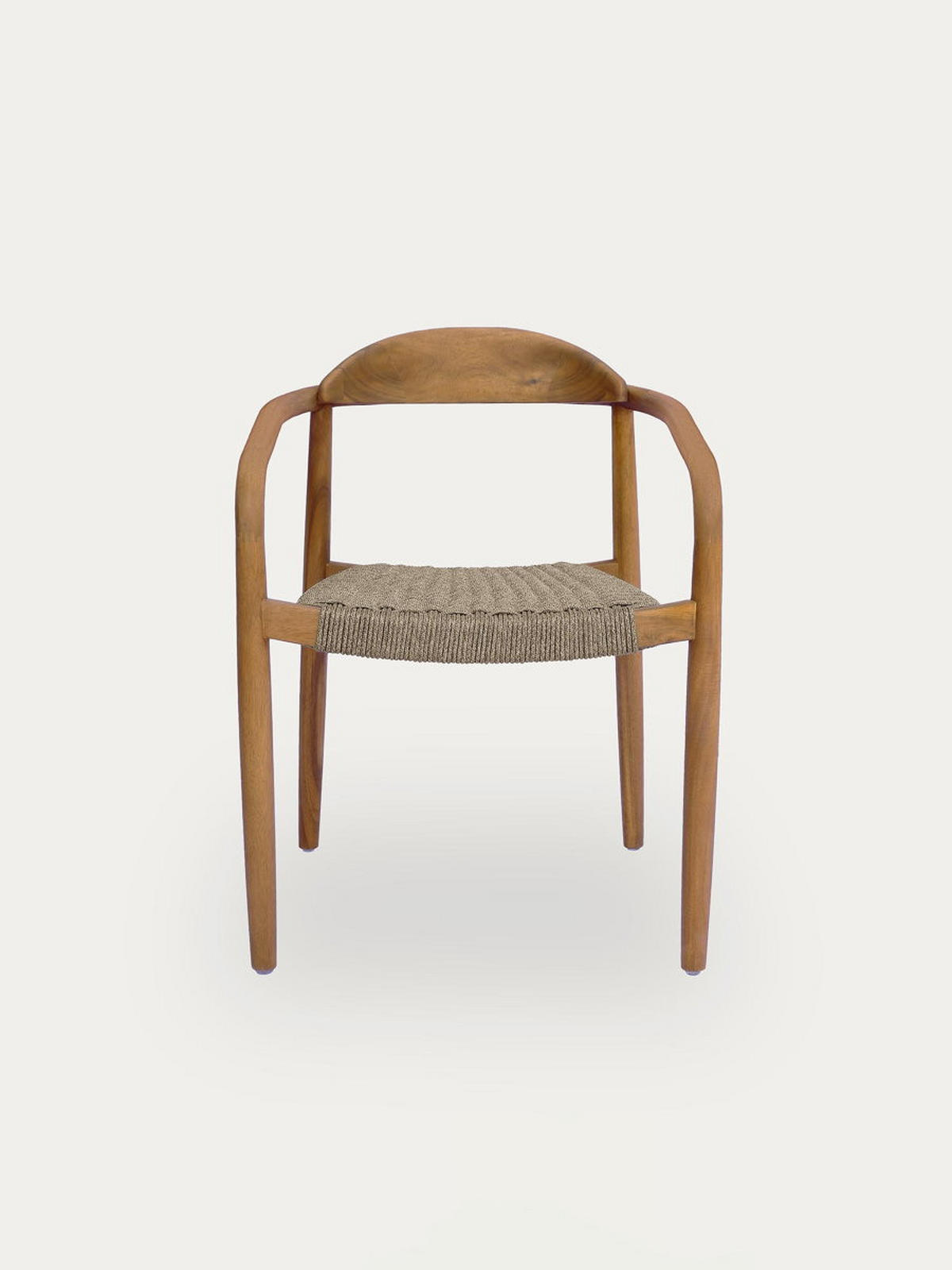 GARTENSTUHL Nabire Natur 57 cm x 76 cm - Braun, Holz (57/76/51cm) - Kenay Home