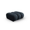 POUF Lupine aus Chenille-Stoff königsblau - Dunkelblau, Textil (95/43/92cm) - Micadoni
