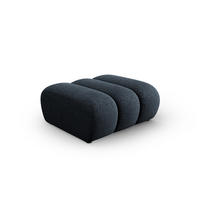 POUF Lupine aus Chenille-Stoff königsblau - Dunkelblau, Textil (95/43/92cm) - Micadoni