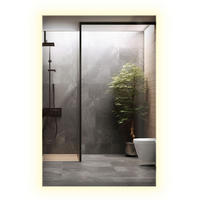 LED-SPIEGEL 60x40 cm Rechteckig Neutralweiß 4000K - Transparent, Glas (40/60/0.4cm) - Wallfluent