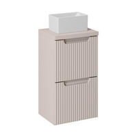 WASCHTISCHKOMBI 50 cm 3 Teile Nova Cashmere N BM163 in Kaschmir/ Matt - Kaschmir, Holz (50/57/40cm)