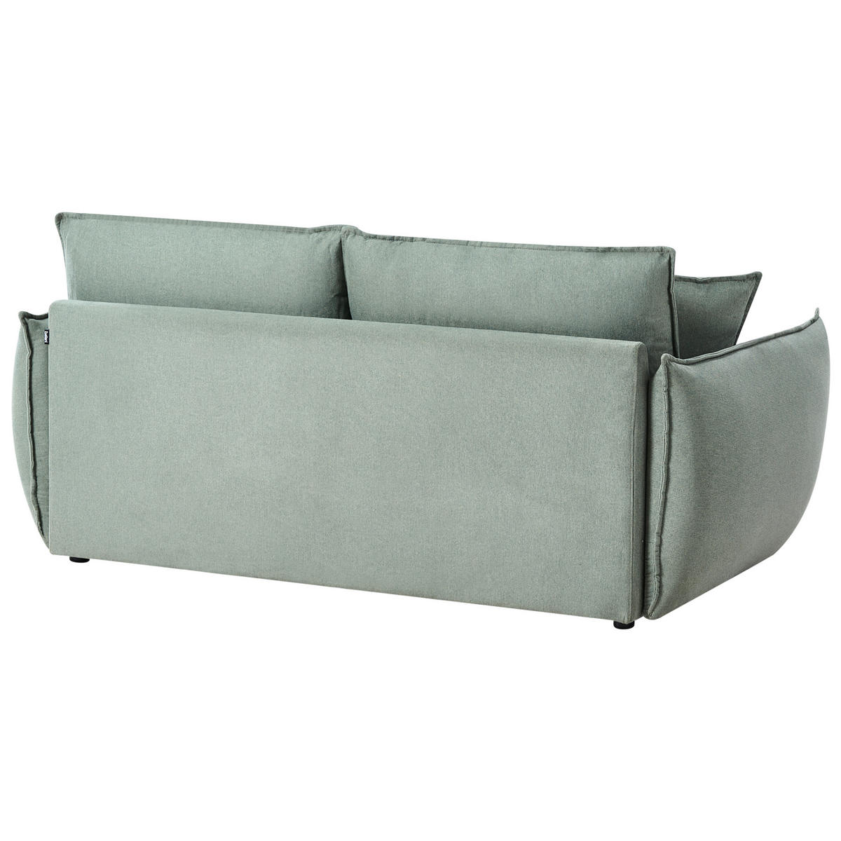 POHOVKA 3-místná Látka Světle zelená Kunes - světle zelená, textil (190/82/92cm) - Beliani