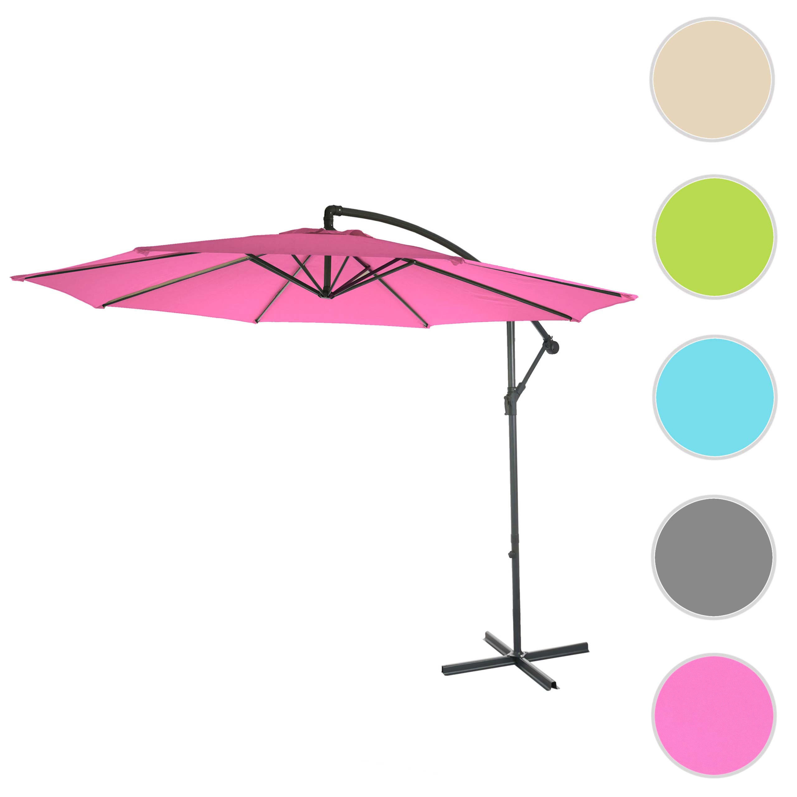 AMPELSCHIRM NEIGBAR Altrosa - Altrosa, Textil (360/295cm) - MCW