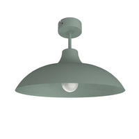DECKENLEUCHTE - Grün, Metall (40/40/23cm) - Lumicom