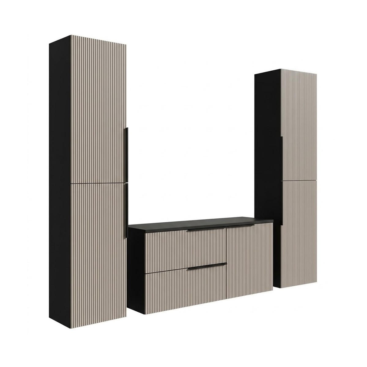 mzm24 Badmöbel-Set Kaschmir 200x150x45 cm