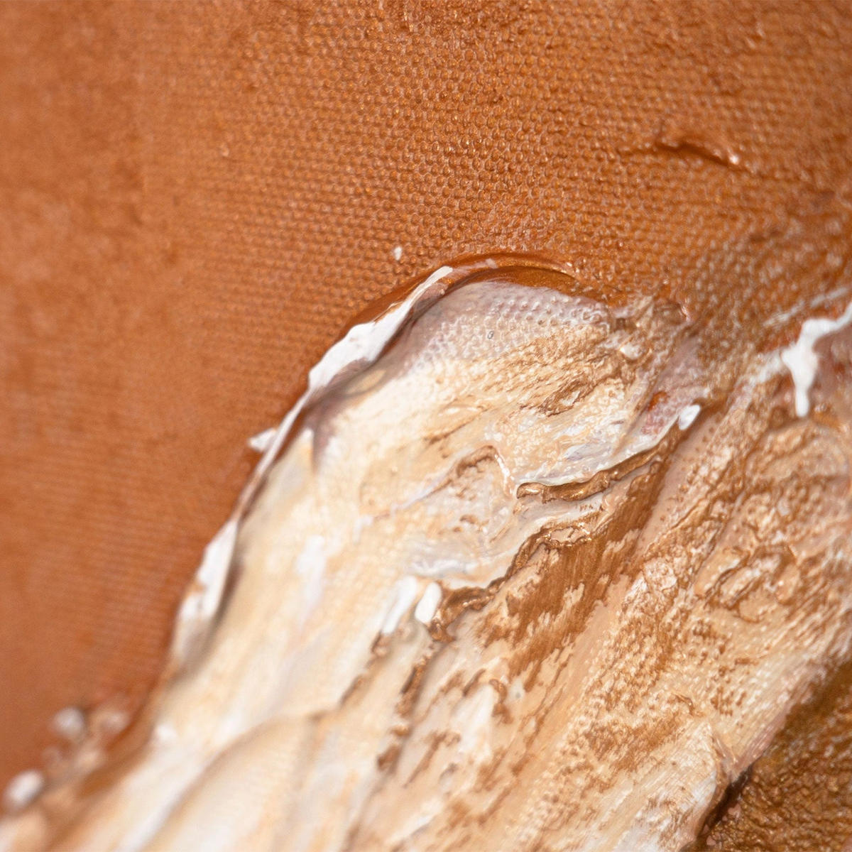 GEMÄLDE Harmonie der Formen Schattenfugenrahmen Beige 120x80 cm - Beige, Holz (120/80cm) - YS-art gallery