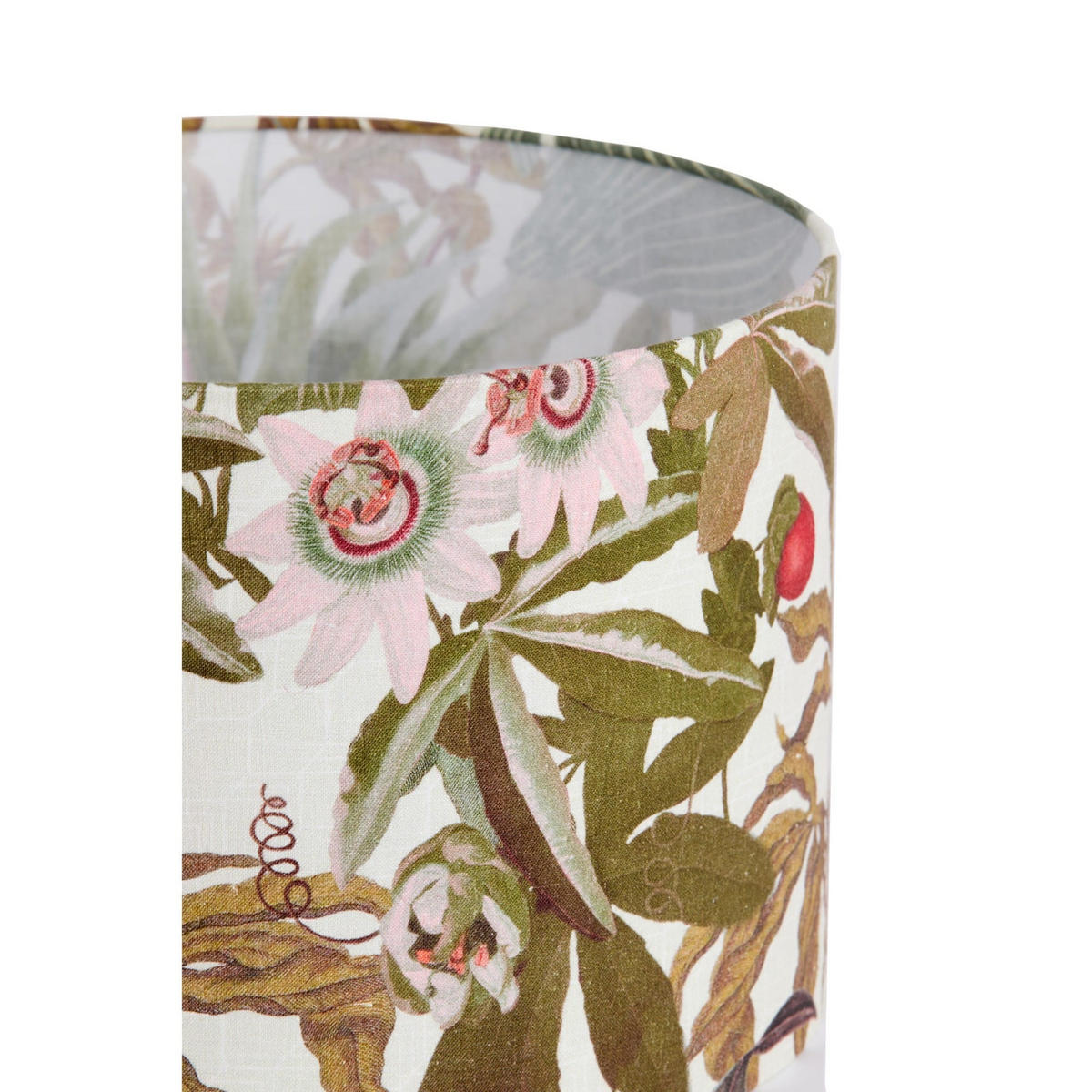 LAMPENSCHIRM Isadore Weiß 25/25/18 cm - Weiß, Textil (25/25/18cm) - Light & Living