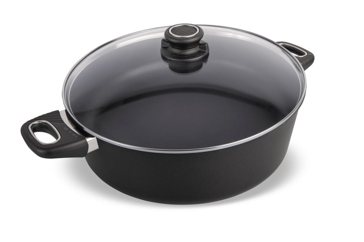 BRATENTOPF INDUKTION ⌀32cm - Schwarz, Kunststoff/Metall (32cm) - Gastrolux