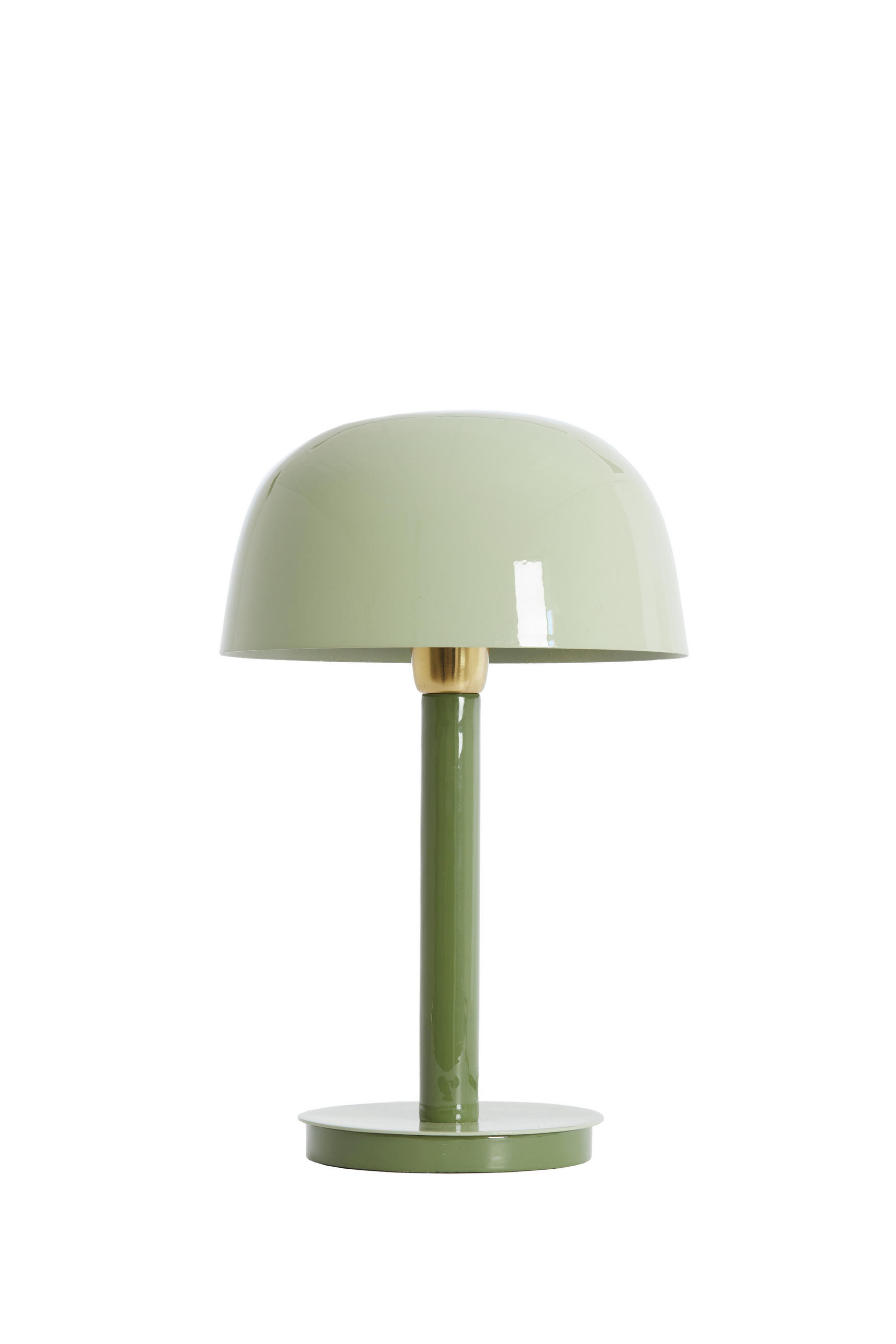 TISCHLAMPE Marivet Grün 25/25/37 cm - Grün, Metall (25/25/37cm) - Light & Living