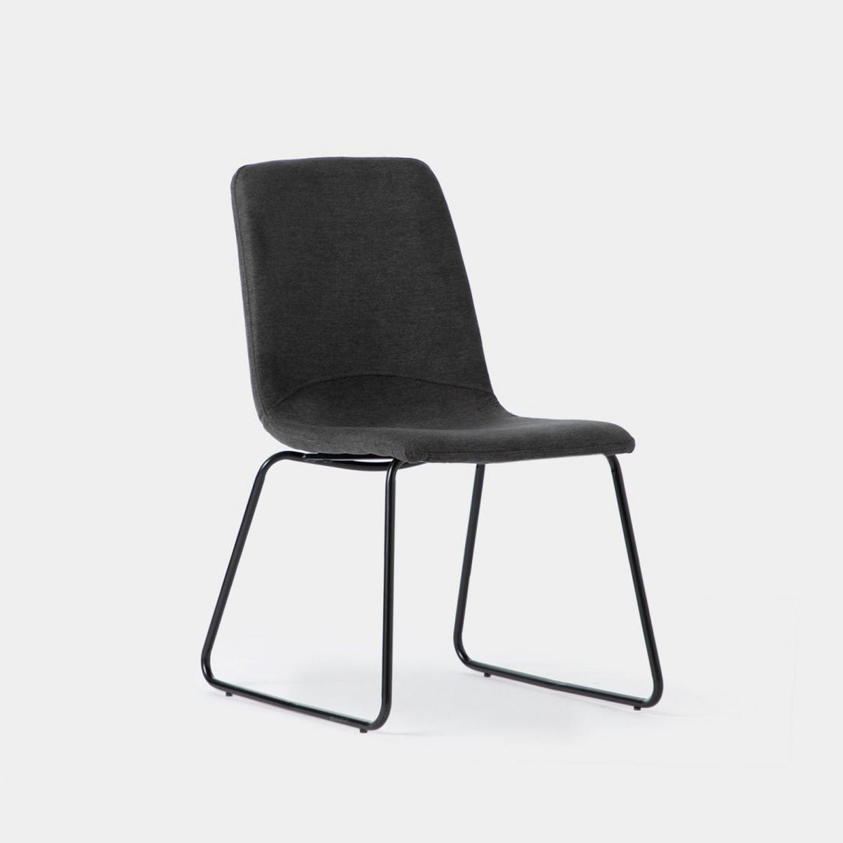 ESSZIMMERSTUHL Ander Grau 52 cm x 86 cm - Grau, Textil (52/86/51cm)